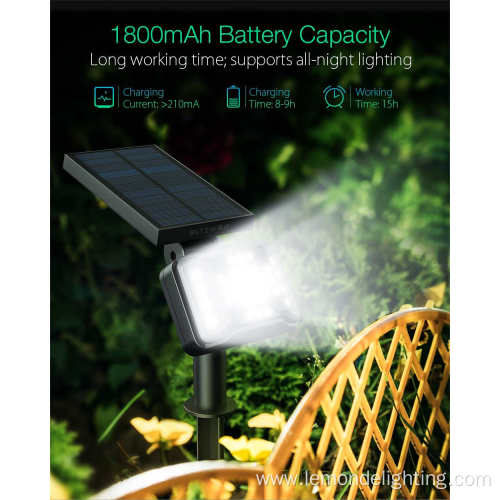 Waterproof LED Outdoor Solar Garden Light Lamps